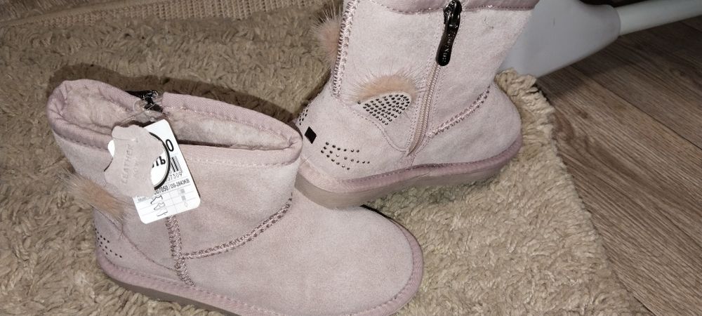 Новая зимняя обувь натур.замша, 30-31 р