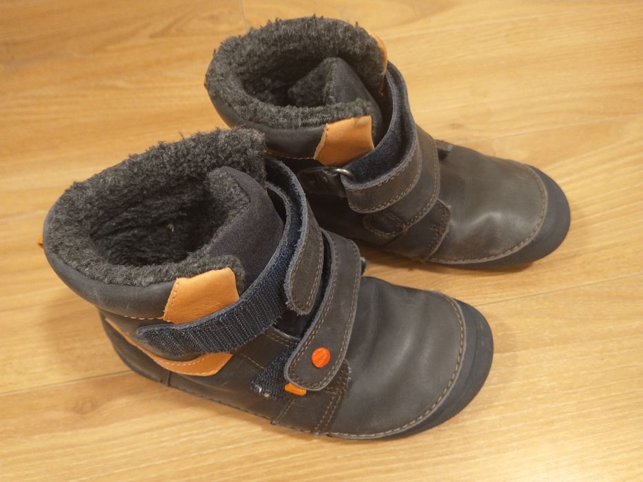 Vând ghetute copii DD Step M31 din piele imblanite folosie