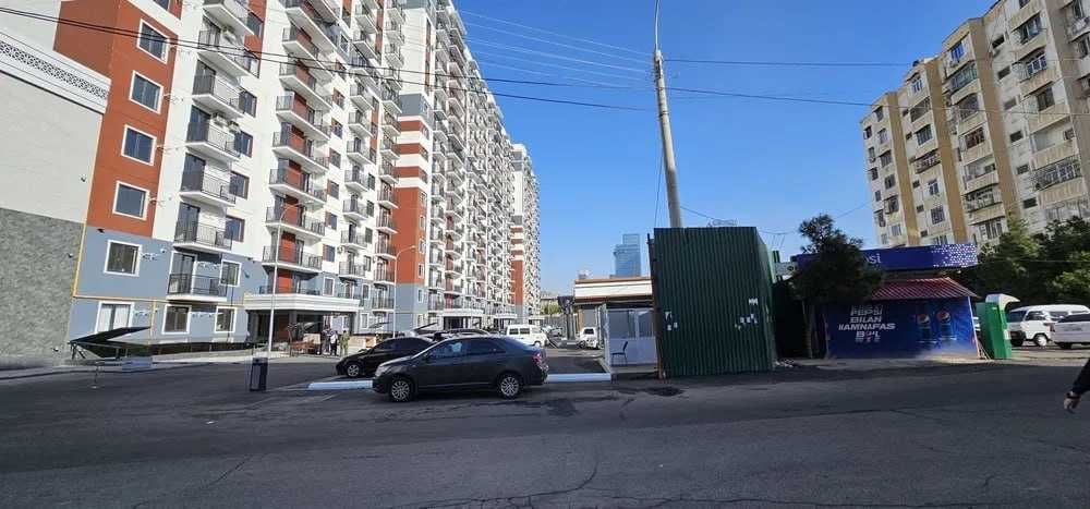 дружба народов кора тош Жк Chaqar 3х ком с ремонтом с кадастром 75м2;