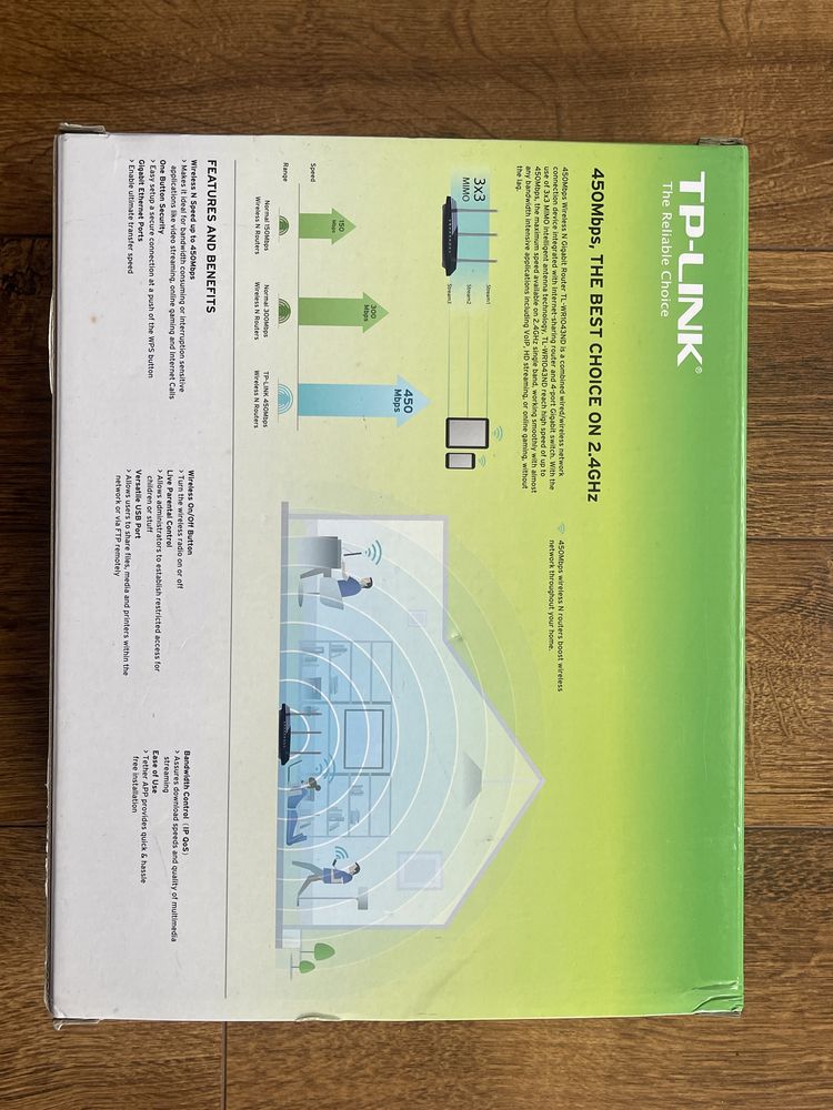 Рутер TP-Link модел: TL-WR1043ND