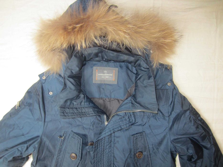 Geaca Parka Acqua Fredda, mas.50-L, puf ratza, gluga, stare f.buna