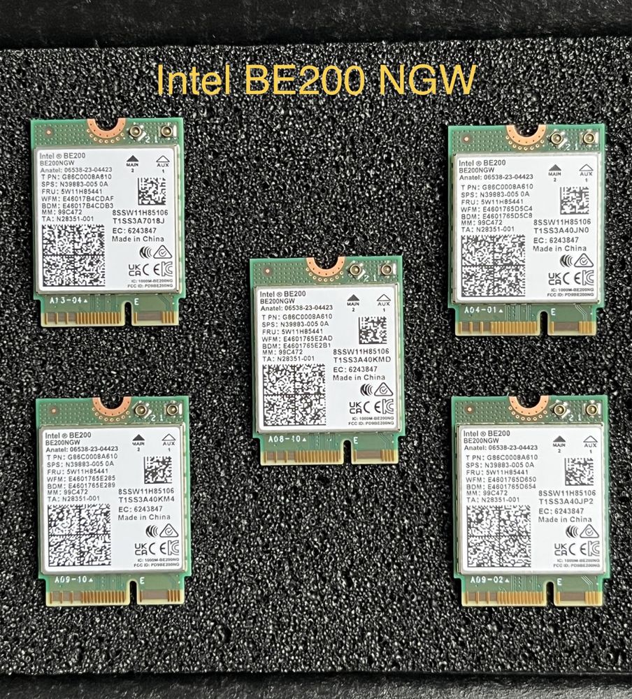 Intel BE200 NGW- WIFI 7