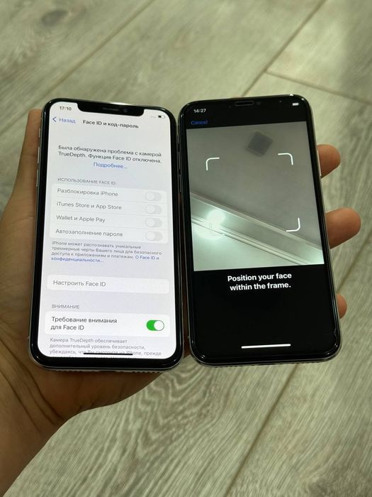 iphone x 64 fes ishlidi