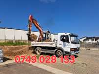 Nisip, sort,piatra,pamant,lemne de foc, material concasat