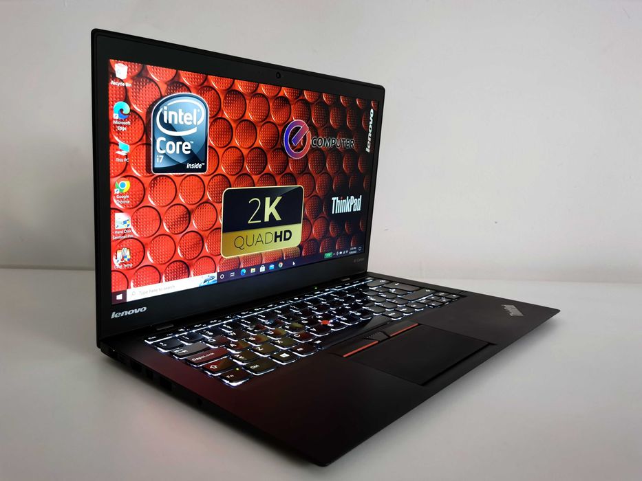 Laptop Lenovo X1 CARBON i7  nvme ultraslim FULLHD IPS. Garantie 1 an