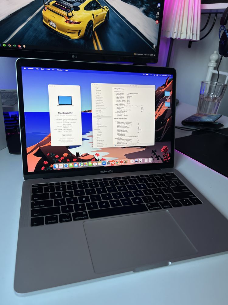 Laptop Apple MacBook Pro Silver 13" Retina fullbox ca NOU