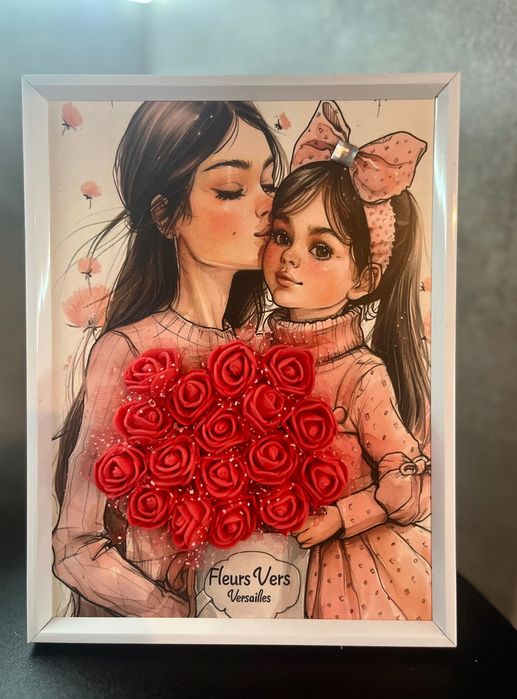 3D картини от рози