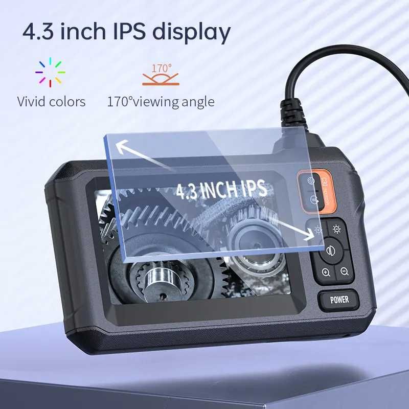 ANESOK C30-A Индустриален ендоскоп с 4.3 дисплей  Auto focus | 8.5mm