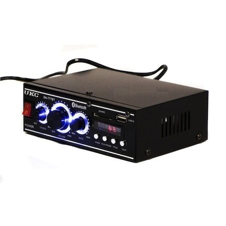 Мощен HiFi усилвател с Мp3, USB, SD, BT и FM радио с дистанционно