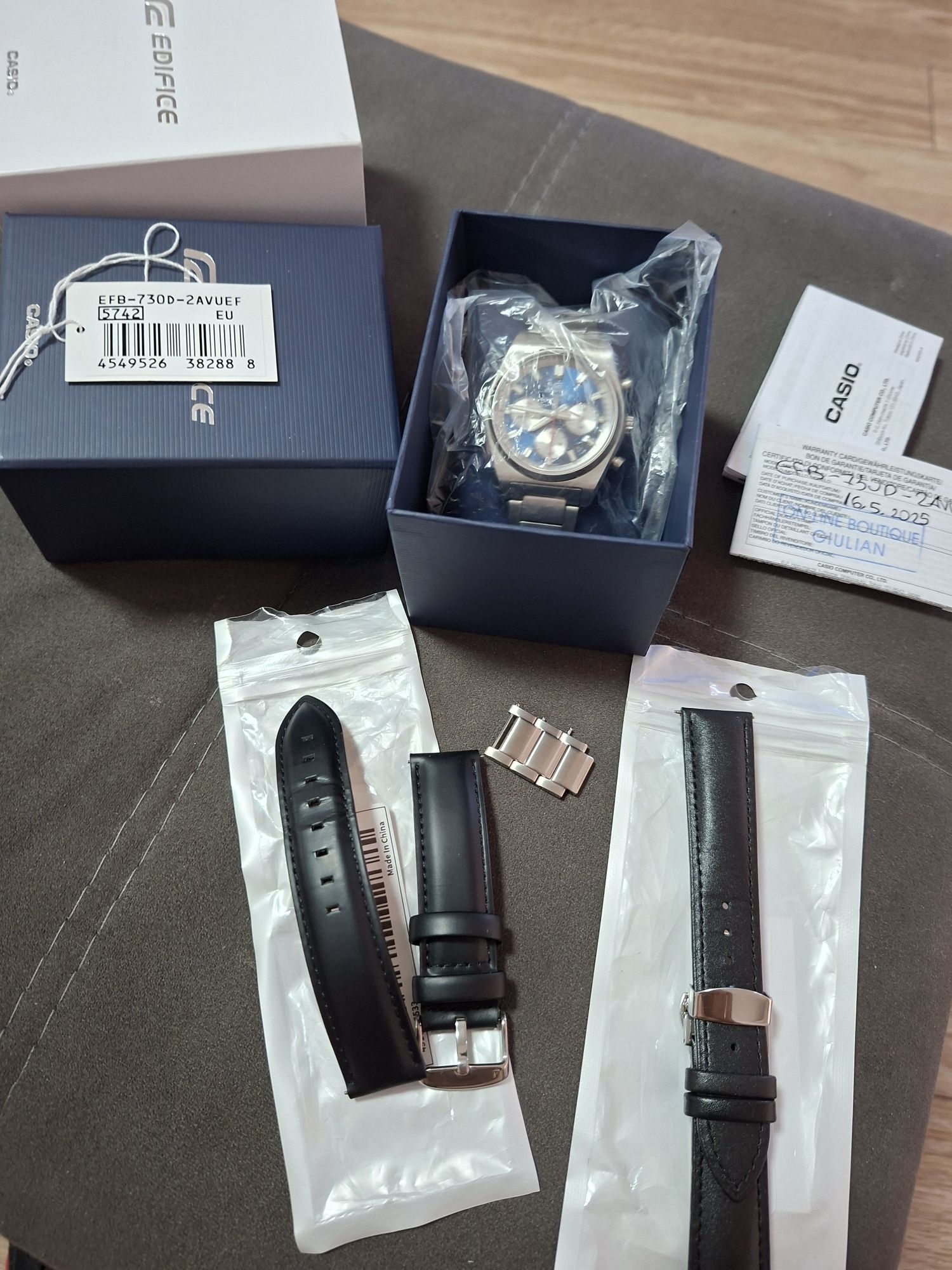 Casio edifice 730d sapphire glass