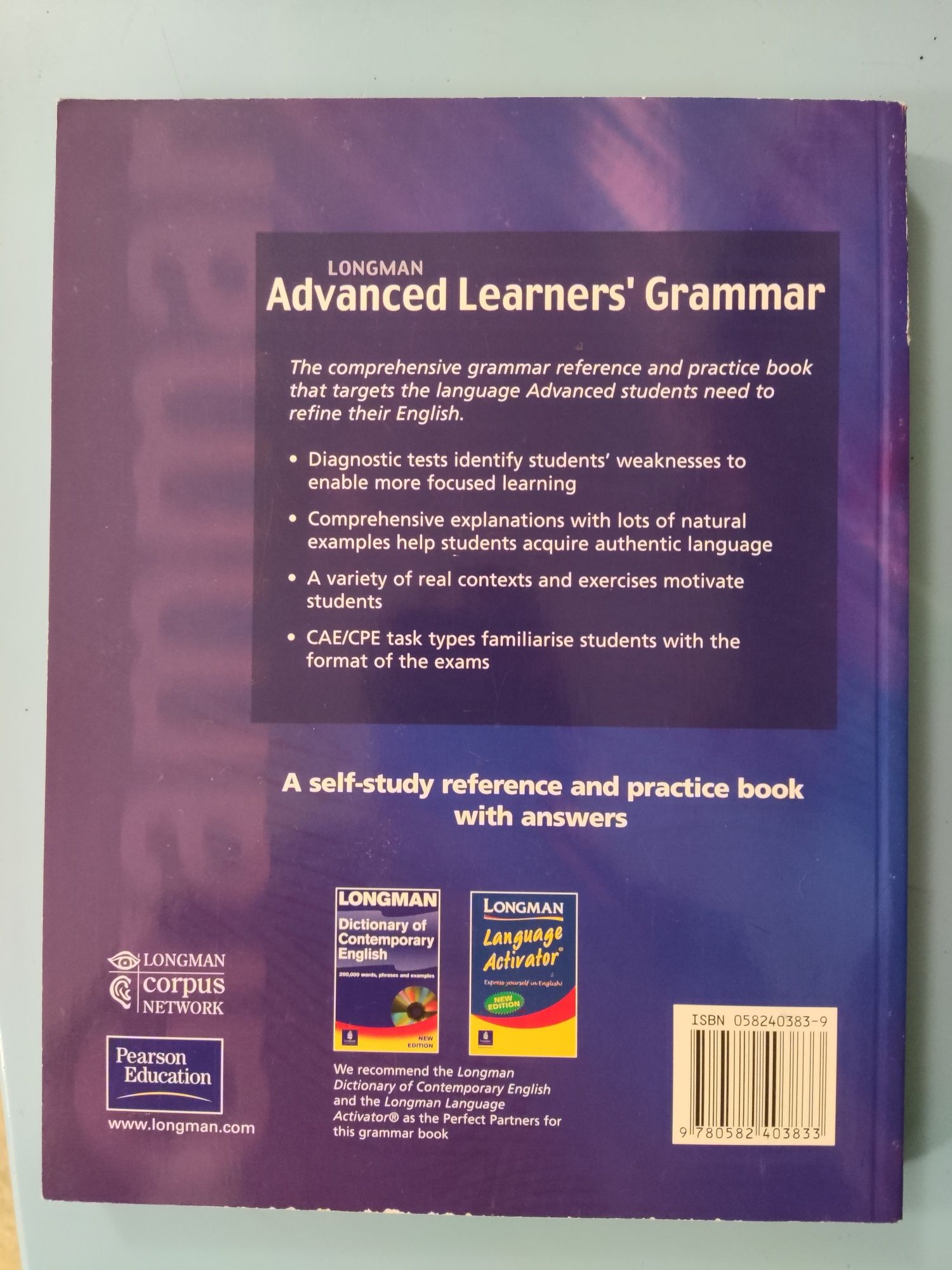 Longman Advanced Leaners' Grammar