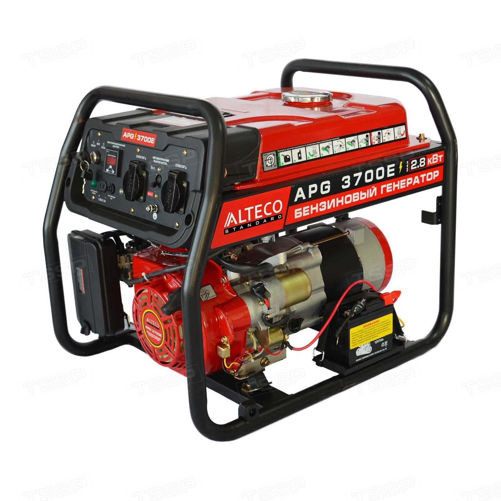 Продам Бензиновый генератор ALTECO APG-3700E (N) / 2.5кВт / 220В