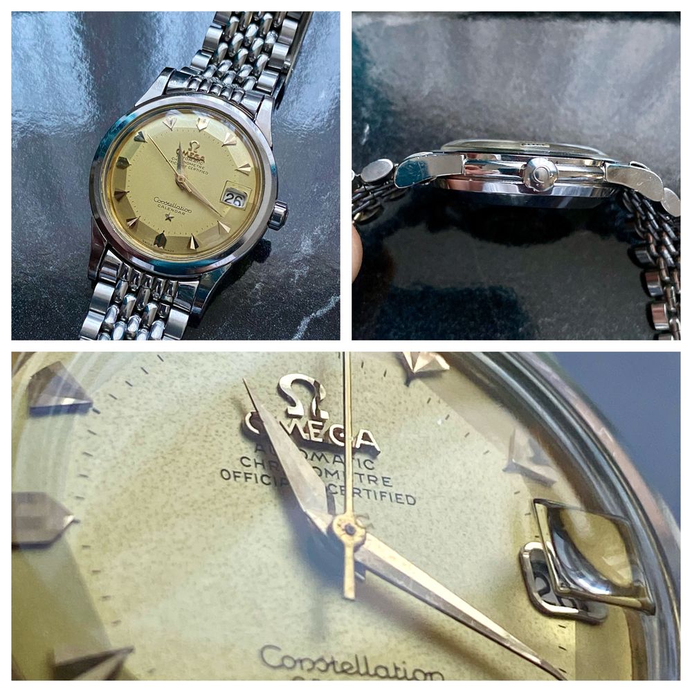 Ceas Omega Pie Pan Constellation Calendar Automatic. Anul 1960