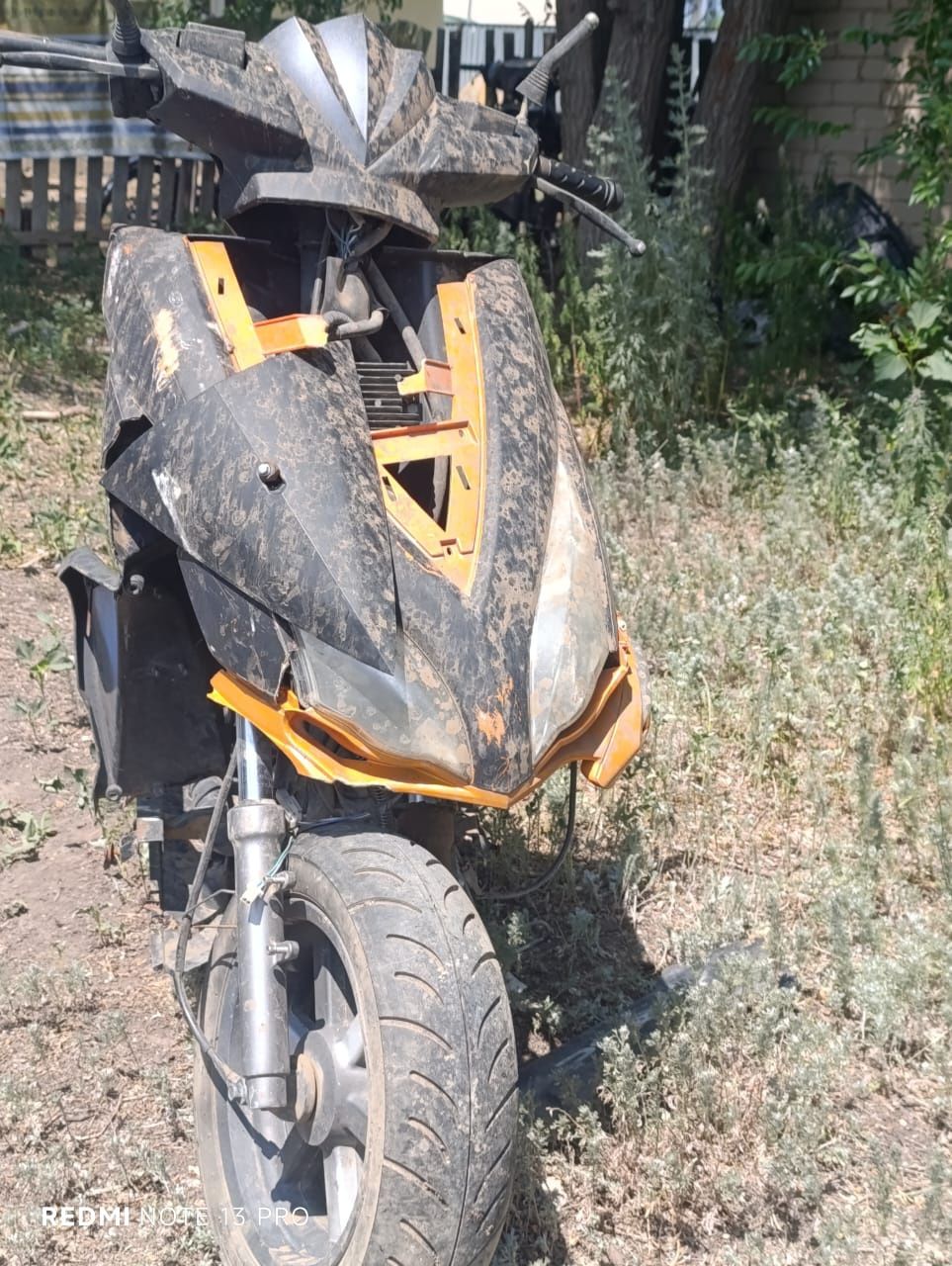 Продам мопед на запчасти срочно