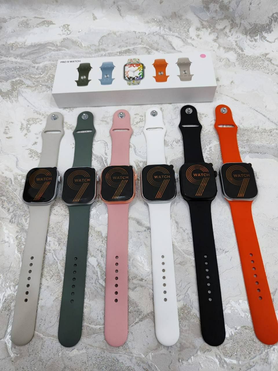 БЕПУЛ Доставка, Чиройли ва Сифатли Смарт соат Pro 9 Watch, Смарт часы