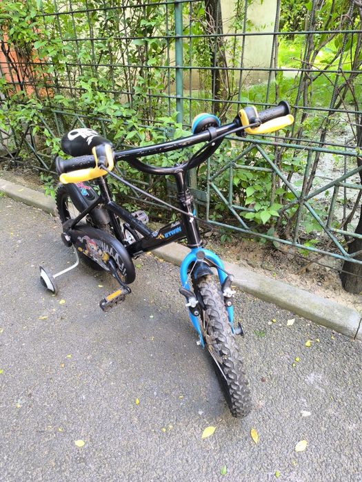 Bicicleta copii Decatlon cu Pirați