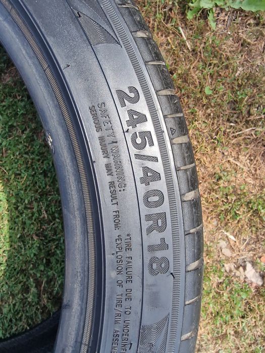 Продам шину летнюю r18 245/40