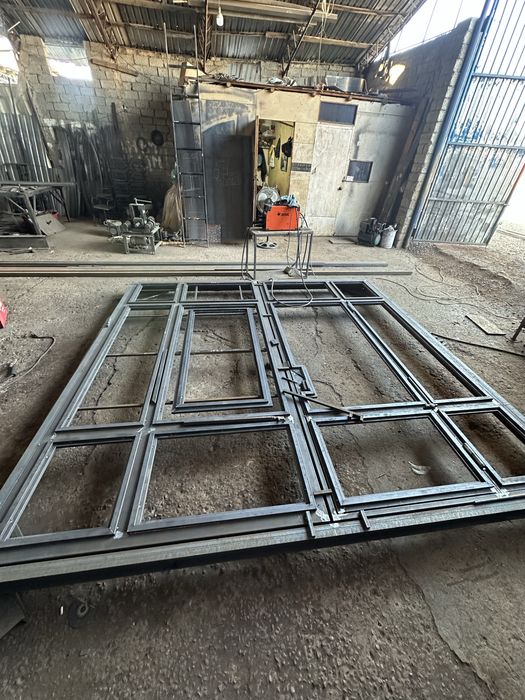 Darvoza reshotka naves perila ograjdeniya barcha turdagi temir mahsulo