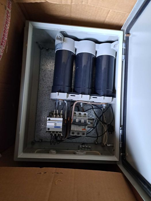 Baterie de condensatoare, compensare energie reactiva 10 kw  380V