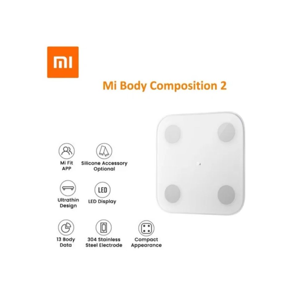 Умные Весы Xiaomi Mi Body Composition Scale 2 EU Глобальная Версия
