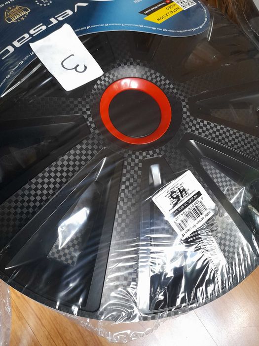 Тасове за МПС цвят карбон 13,14,15,16цола