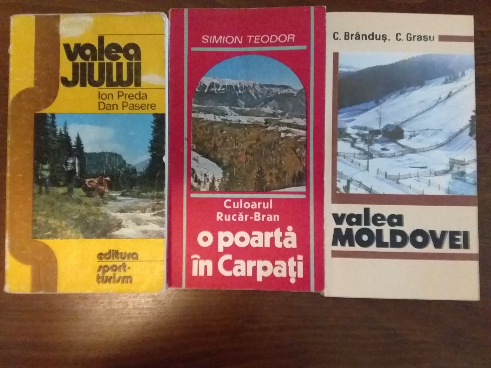 Carti geografie Valea Prahovei,Bistritei, Moldovei,Jiului, Rucar Bran