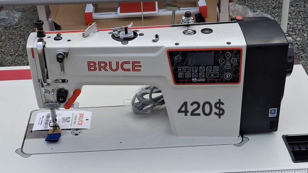 Bruce tikuv mashinalari bizda mavjud