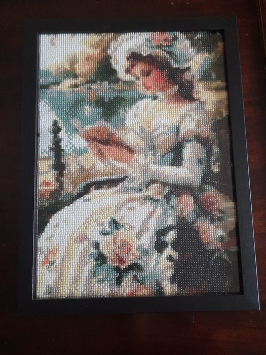 Tablou cu diamante înramat