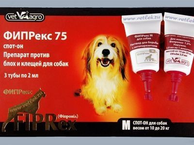 Фипрекс/ FIPREX-за външно обезпаразитяване на куче