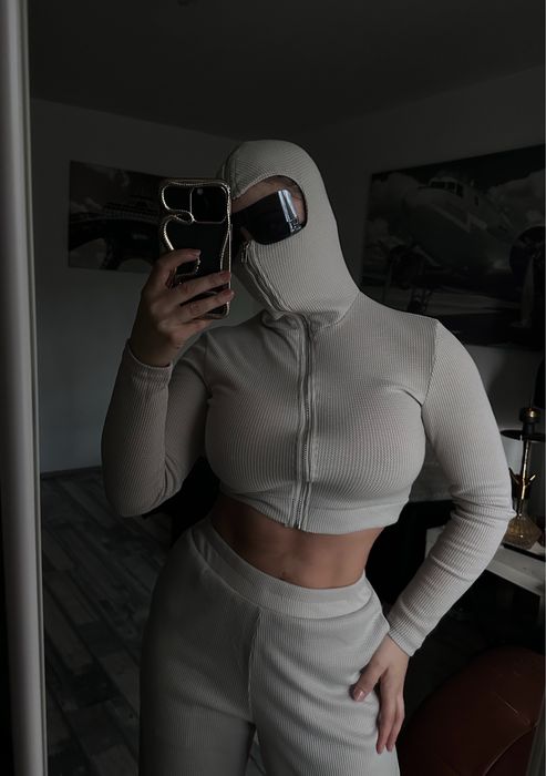 Compleu fashion talie inalta