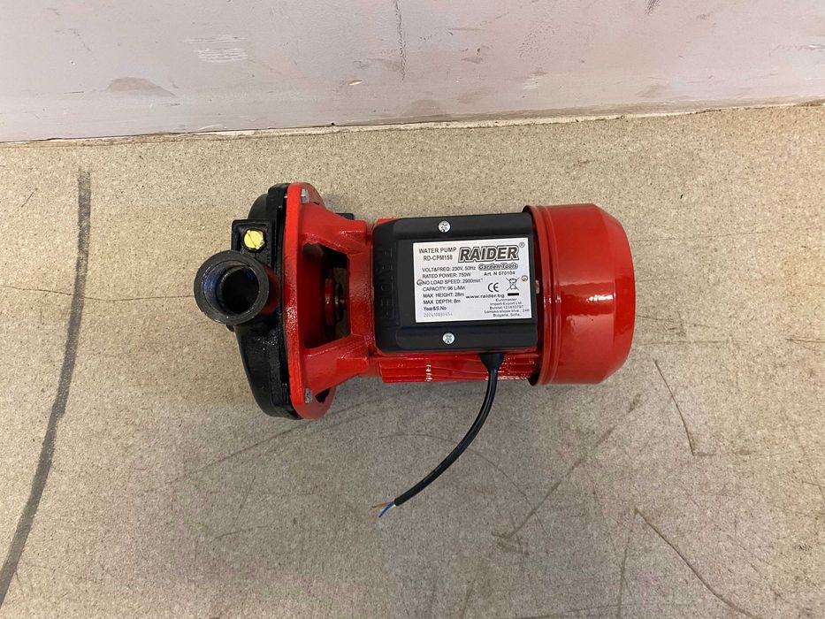 070104	Помпа водна 750W 1" max 96L/min RD-CPM158