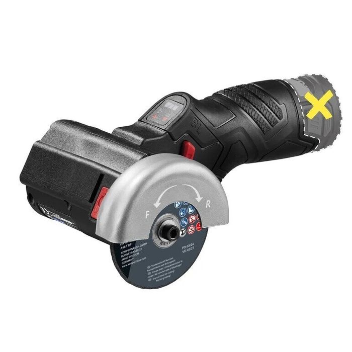 Polizor unghiular fara fir PARKSIDE PERFORMANCE® 12 V mini flex ppwsa