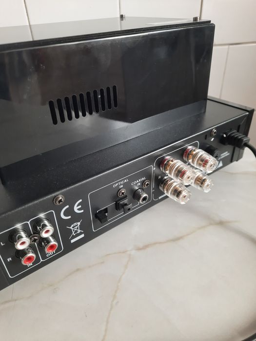 Amplificator Stereo cu lampi.Tuburi.