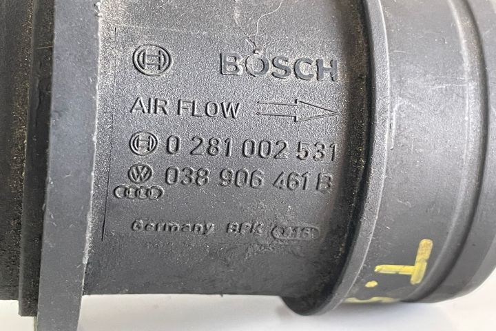 Debitmetru aer 0281002531 Volkswagen VW Golf Plus prima generatie ser