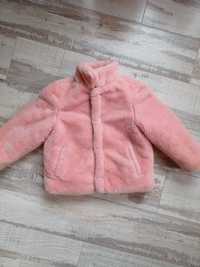Детско палто, пухкаво палто, розово палто, палто за момиче