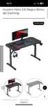 Vand birou/masa  gaming huzaro 120cm 2.6