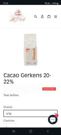 Cacao Gerkens 10-12% / 20-22%