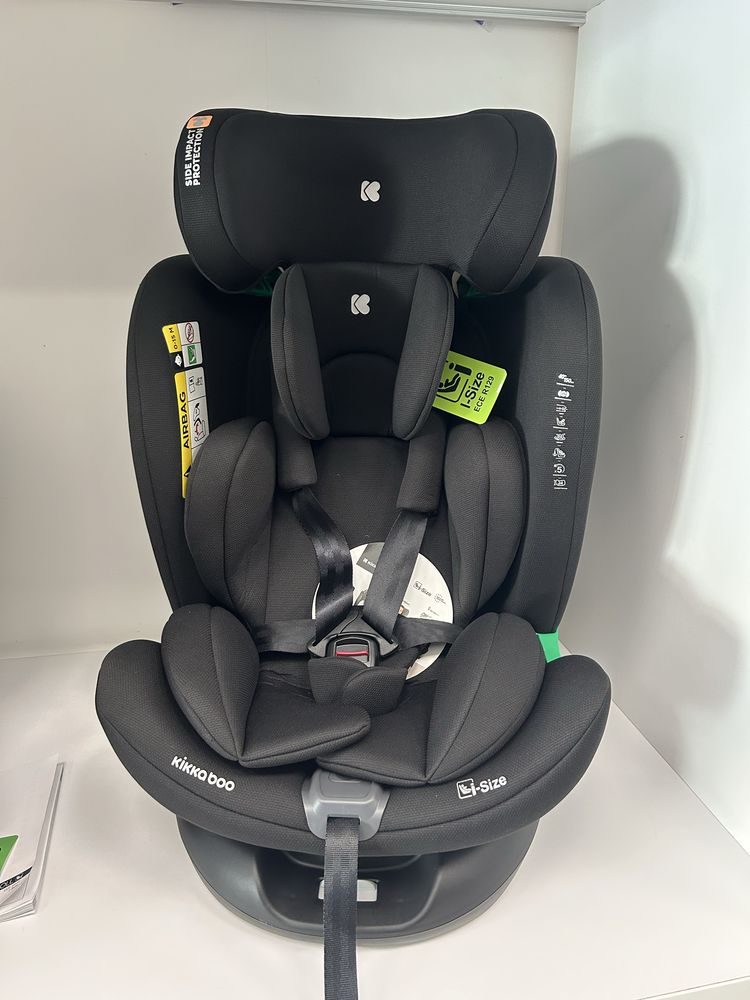НОВ МОДЕЛ! Столчета за кола i-Roll i-size isofix 360 въртене КРАШ ТЕСТ