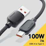 Cablu 3M USB-A la USB-C iPhone OnePlus Oppo Realme Honor Huawei Vivo