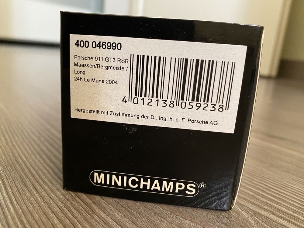 Macheta Minichamps 1:43 Porsche 911 GTR RSR