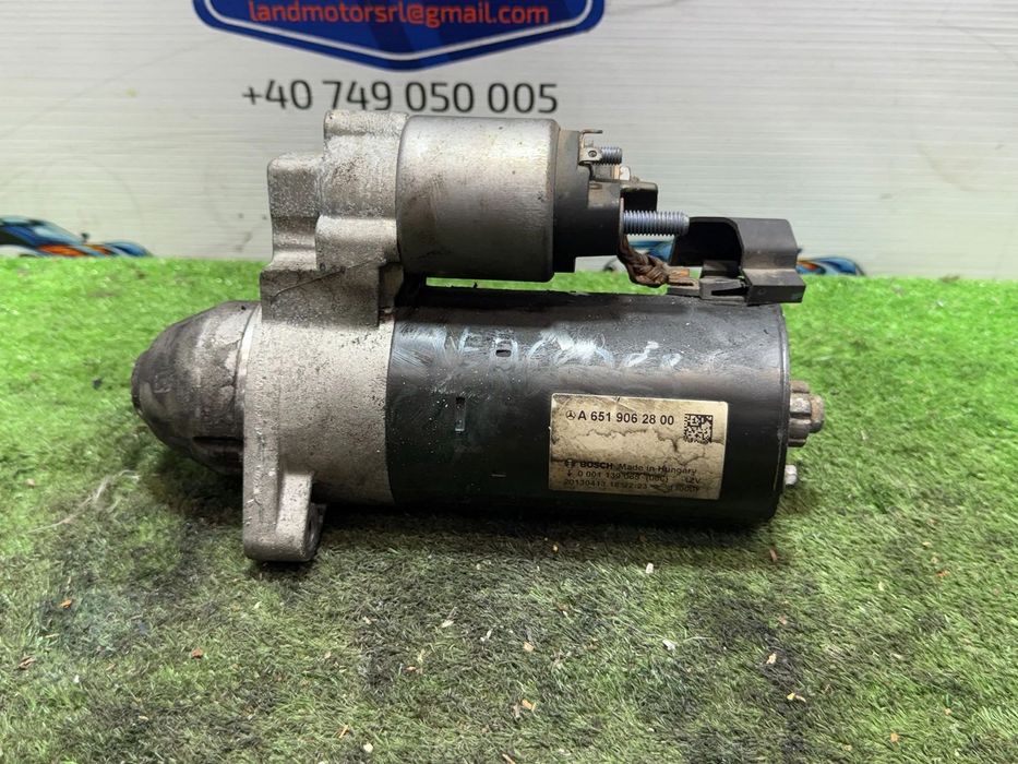 ELECTROMOTOR MERCEDES BENZ CLASA C AMG SP C220 2.2 DIESEL 2013 COD OEM A6519062800 / 0001139065 / BERLINA 2007-2015