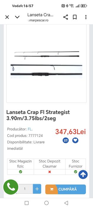 Vând echipament pescuit