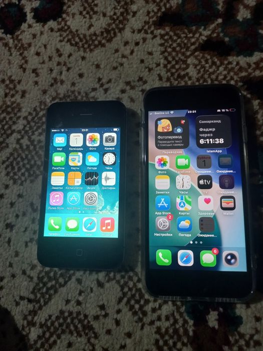 В отличном состояний iphone se2020 iphone 4s