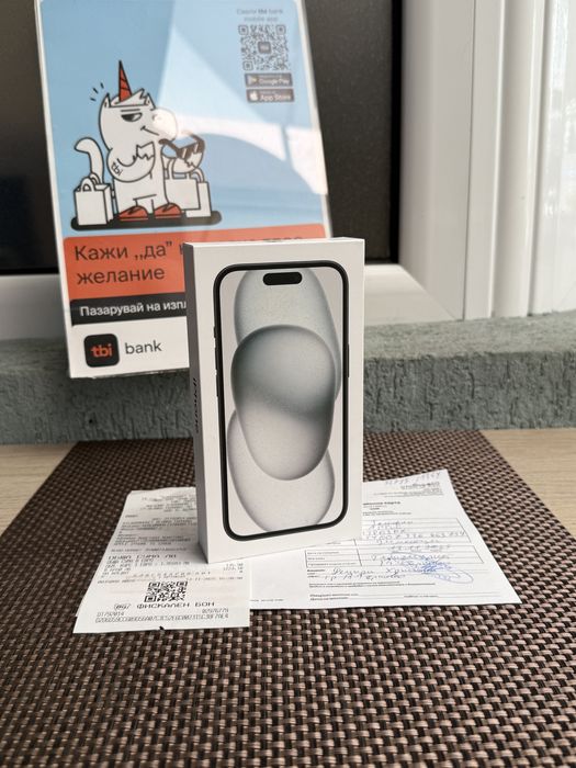 НОВ! /*ЛИЗИНГ*/ IPhone 15 128Gb Black  24М ГАРАНЦИЯ Айфон