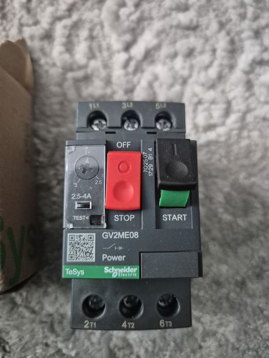 Disjunctor (protectie) motor Schneider GV2ME08 2,5-4A