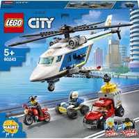 LEGO City Police - Urmarire cu elicopterul politiei 60243, 212 piese