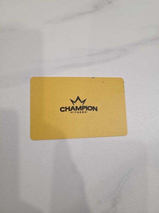 Абонемент "Champion Fitness"