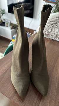 Botine tip soseta olive 38