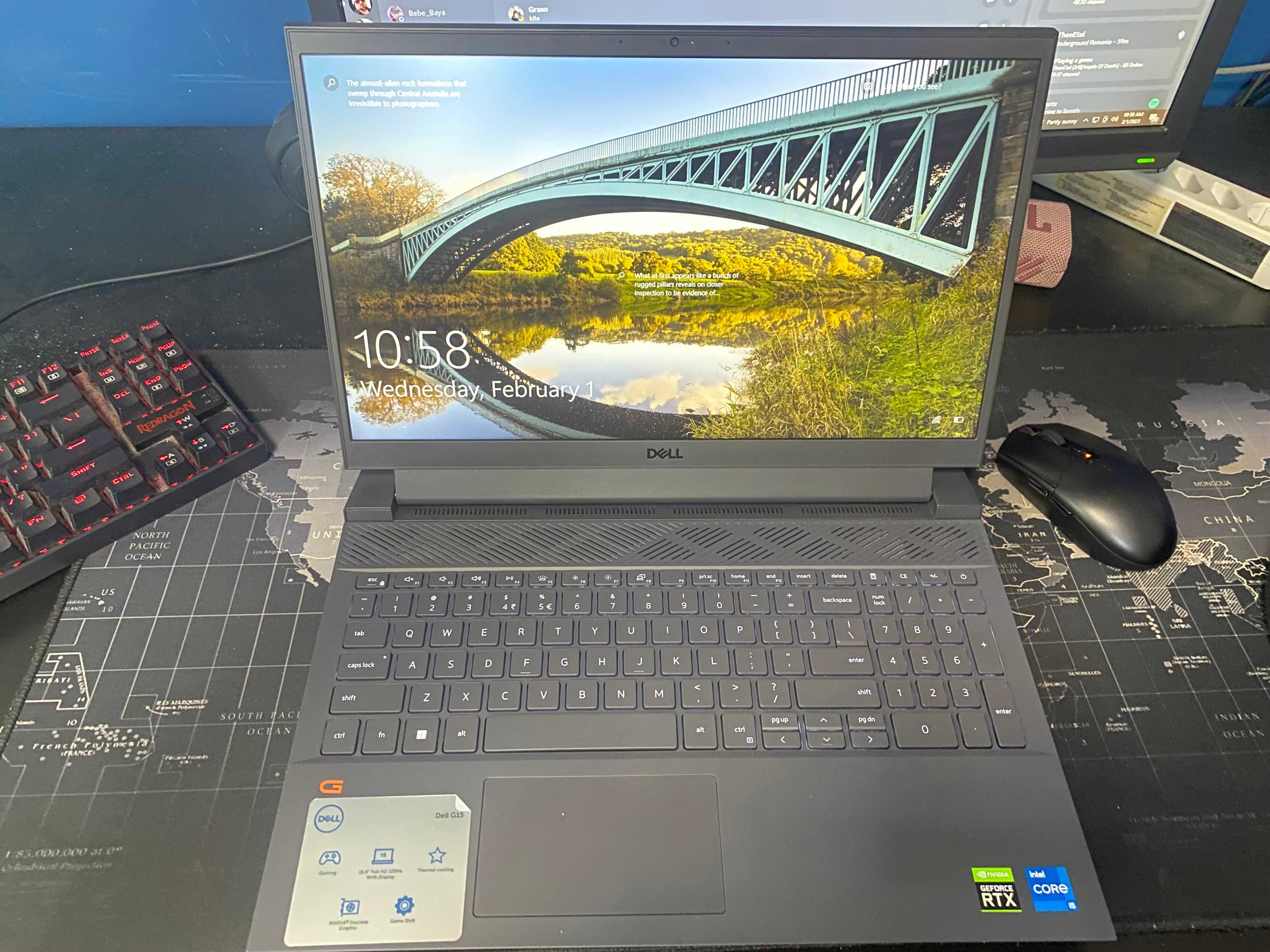 Laptop Gaming Dell G15 5511