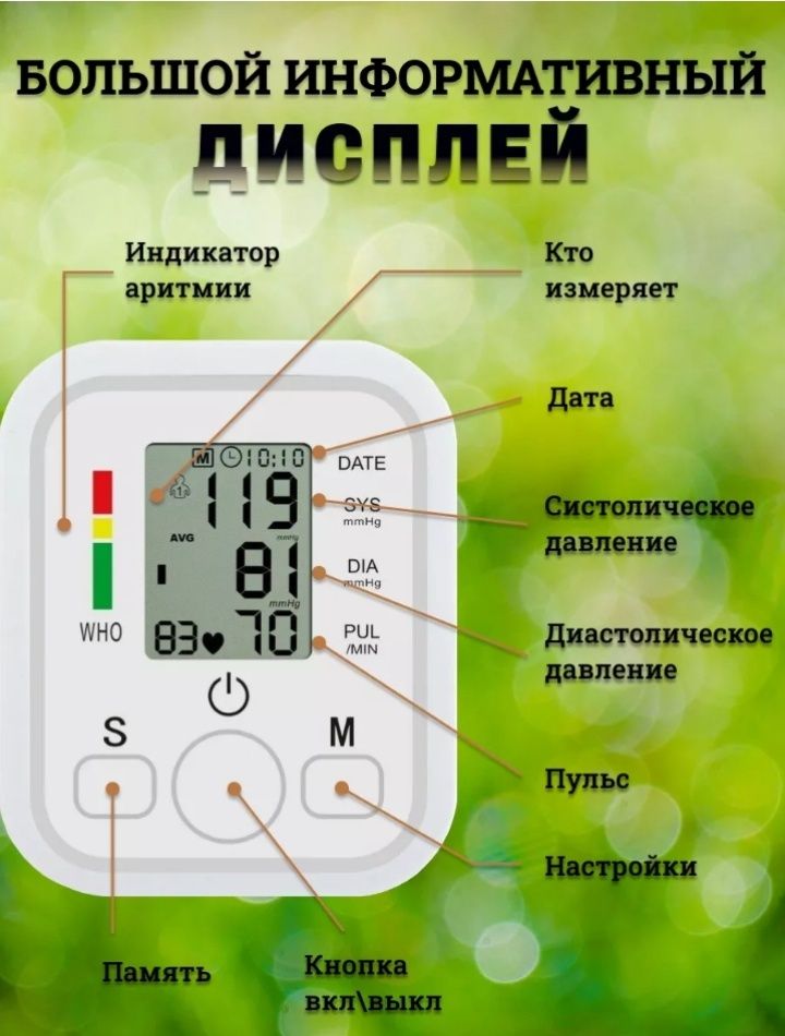 Тонометры говорящие, новые в упаковке